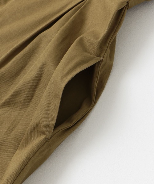 F by ROSSO（エフバイロッソ）の「F by ROSSO　ツイルワイドオールインワン（サロペット/オーバーオール・レディース・ネイビー/ベージュ・38/36）」の15枚目の写真