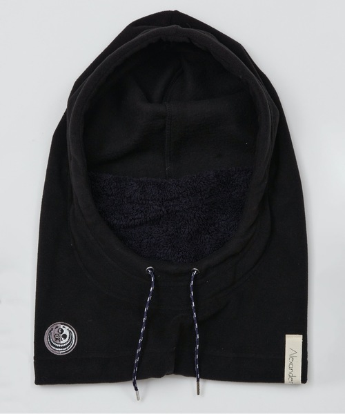 AlexanderLeeChang（アレキサンダーリーチャン）の「YOSHI47 HOOD WARMER（ネックウォーマー/スヌード・メンズ・ブラック/オレンジ/チャコール・ONESIZE）」の13枚目の写真
