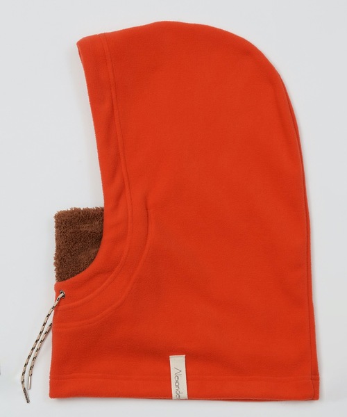 AlexanderLeeChang（アレキサンダーリーチャン）の「YOSHI47 HOOD WARMER（ネックウォーマー/スヌード・メンズ・ブラック/オレンジ/チャコール・ONESIZE）」の4枚目の写真