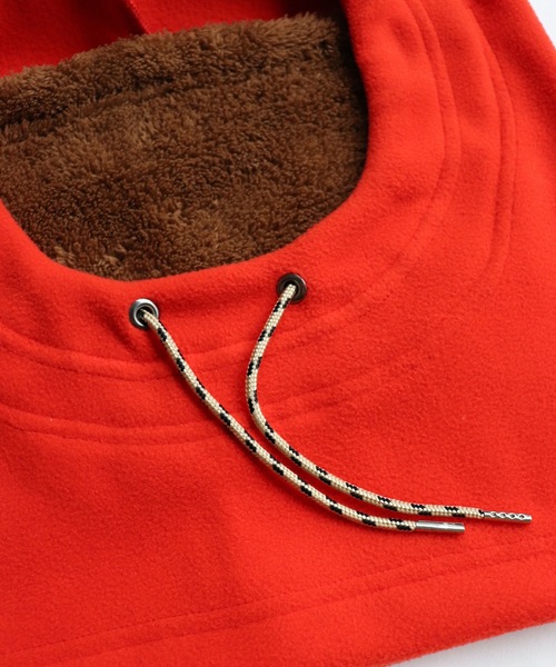 AlexanderLeeChang（アレキサンダーリーチャン）の「YOSHI47 HOOD WARMER（ネックウォーマー/スヌード・メンズ・ブラック/オレンジ/チャコール・ONESIZE）」の20枚目の写真