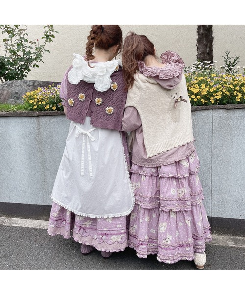 PINK HOUSE（ピンクハウス）の「ひなぎくテディモチーフニット（ニット