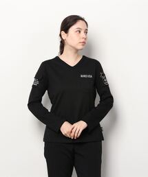 【WEB限定】Vネックファテーグ ロングスリーブティーシャツ/ V-NECK FATIGUE T-SHIRT