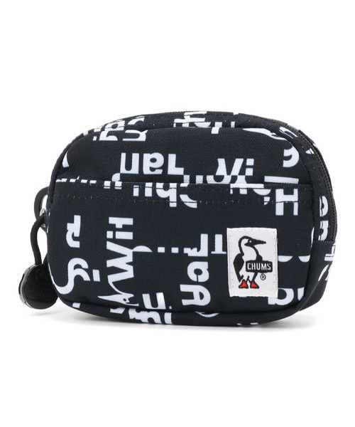 CHUMS（チャムス）の「CHUMS/チャムス ポーチ リサイクルデュアルソフトケース Recycle Dual Soft Case CH60-3138（ポーチ・メンズ・ベージュ/ブラック/ブラック×ブラック/カーキ/グレー/レッド/ブラウン/ネイビー/パープル/ブラック系その他2/ベージュ系その他2/ブラック×グレー/その他・FREE）」の4枚目の写真