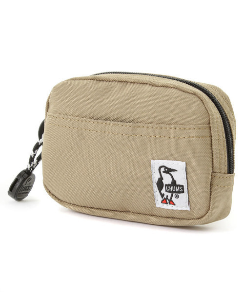 CHUMS（チャムス）の「CHUMS/チャムス ポーチ リサイクルデュアルソフトケース Recycle Dual Soft Case CH60-3138（ポーチ・メンズ・ベージュ/ブラック/ブラック×ブラック/カーキ/グレー/レッド/ブラウン/ネイビー/パープル/ブラック系その他2/ベージュ系その他2/ブラック×グレー/その他・FREE）」の8枚目の写真