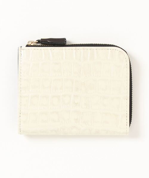 【Scrap Book】POMTATA別注 アンチッククロコエナメル短財布