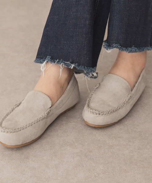 RODE SKO（ロデスコ）の「エコファースリッポン（スリッポン・レディース・ブラック/ベージュ/グレー/オフホワイト・38/37）」の17枚目の写真