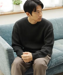 LAKOLE | アクリルストレッチ針抜きニットプルオーバー / 959036(ニット/セーター)