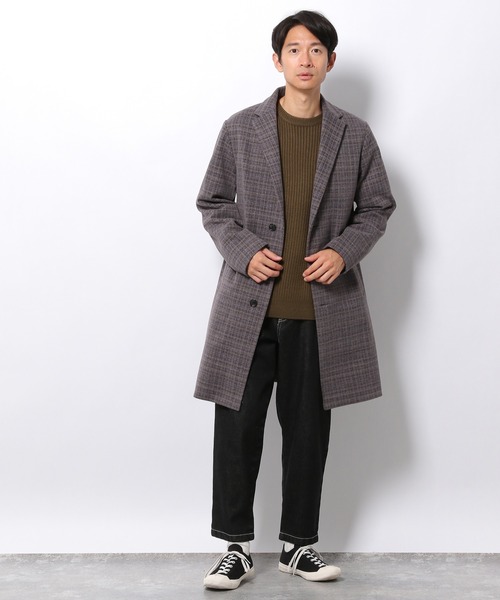 LAKOLE(ラコレ)の「アクリルストレッチ針抜きニットプルオーバー / 959036(ニット/セーター・メンズ・アイボリー/チャコール/カーキブラウン/スカイブルー・MEDIUM/LARGE)」の18枚目の写真