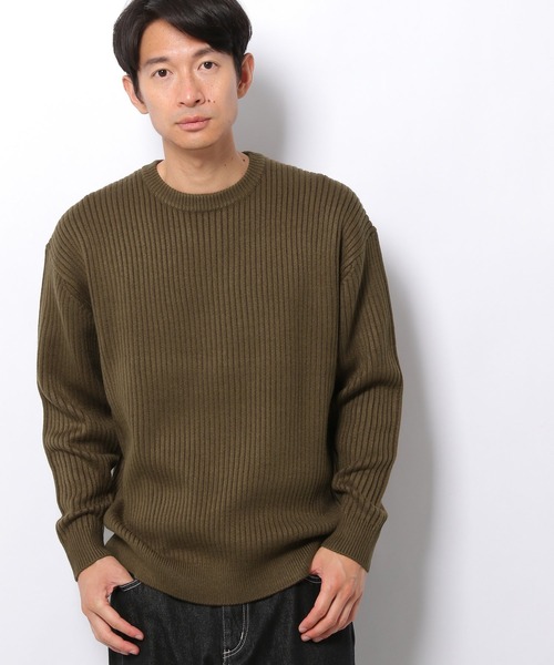 LAKOLE(ラコレ)の「アクリルストレッチ針抜きニットプルオーバー / 959036(ニット/セーター・メンズ・アイボリー/チャコール/カーキブラウン/スカイブルー・MEDIUM/LARGE)」の17枚目の写真