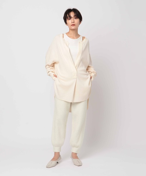 ETRE TOKYO（エトレトウキョウ）の「モヘヤニットイージーパンツ