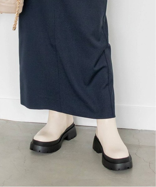 RANDA（ランダ）の「ストレスフリー/チェルシーブーツ（ブーツ・レディース・ブラック/ベージュ/アイボリー・LL/S/M/L）」の18枚目の写真