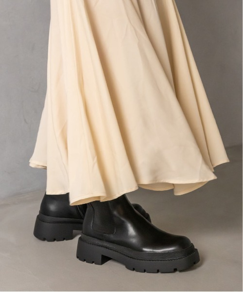 RANDA（ランダ）の「ストレスフリー/チェルシーブーツ（ブーツ・レディース・ブラック/ベージュ/アイボリー・LL/S/M/L）」の19枚目の写真