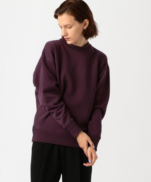 UNION LAUNCH コットン ボタニカルダイクルーネックプルオーバー UNION LAUNCH コットン ボタニカルダイクルーネックプルオーバー