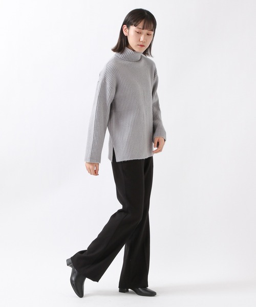 ALAND（エーランド）の「3.3Field Trip／SOFT KNITタートル　2260572（ニット/セーター・レディース・ブラック/グレー/アイボリー・FREE）」の19枚目の写真