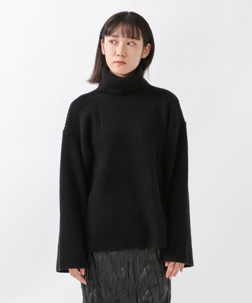 ALAND（エーランド）の「3.3Field Trip／SOFT KNITタートル　2260572（ニット/セーター・レディース・ブラック/グレー/アイボリー・FREE）」の20枚目の写真
