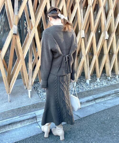 AG by aquagirl（エージーバイアクアガール）の「◇編地切替ナロー