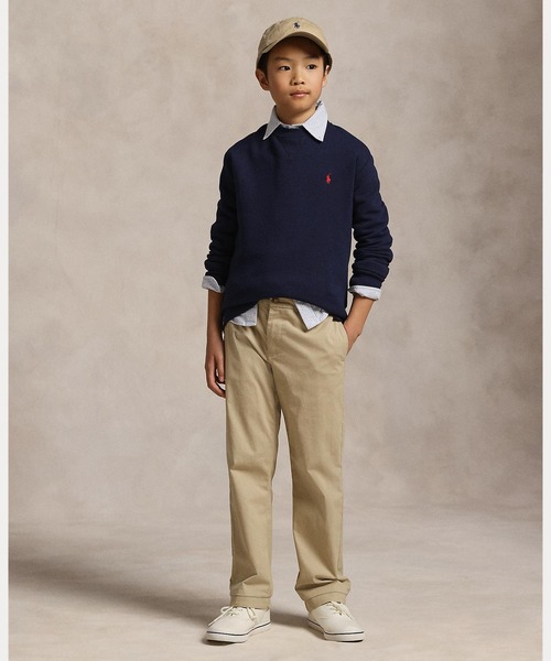 POLO RALPH LAUREN CHILDRENSWEAR(ポロ ラルフ ローレン チルドレンズウェア)の「コットンブレンドフリース スウェットシャツ(スウェット・キッズ・ネイビー系1・S/M/L/XL)」の6枚目の写真