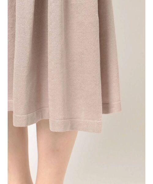 MERCURYDUO（マーキュリーデュオ）の「シャーリングニットワンピース（ワンピース・レディース・ブラック/ダークグリーン/ベージュ・FREE）」の14枚目の写真