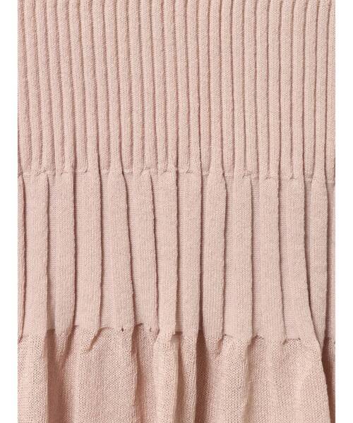 MERCURYDUO（マーキュリーデュオ）の「シャーリングニットワンピース（ワンピース・レディース・ブラック/ダークグリーン/ベージュ・FREE）」の15枚目の写真