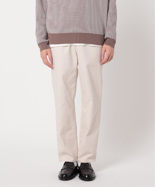 417 EDIFICE（フォーワンセブンエディフィス）の「【CAVE】 ベーシック イージーパンツ（チノパンツ・メンズ・ホワイト/ベージュ/カーキ/ネイビー・SMALL/MEDIUM/LARGE）」の13枚目の写真