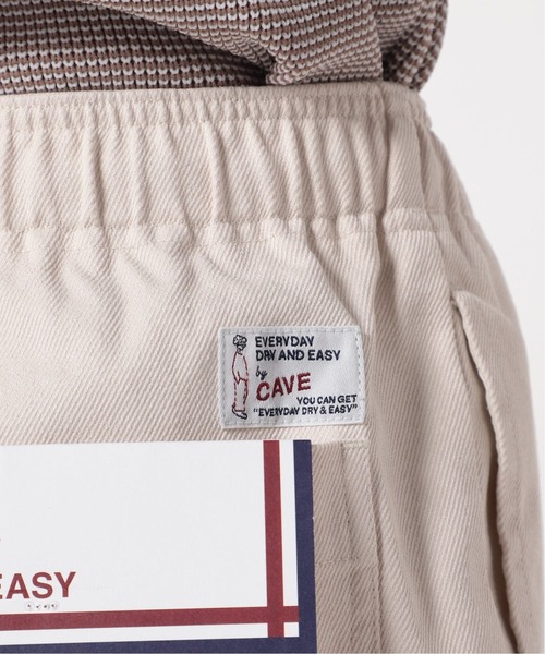 417 EDIFICE（フォーワンセブンエディフィス）の「【CAVE】 ベーシック イージーパンツ（チノパンツ・メンズ・ホワイト/ベージュ/カーキ/ネイビー・SMALL/MEDIUM/LARGE）」の10枚目の写真