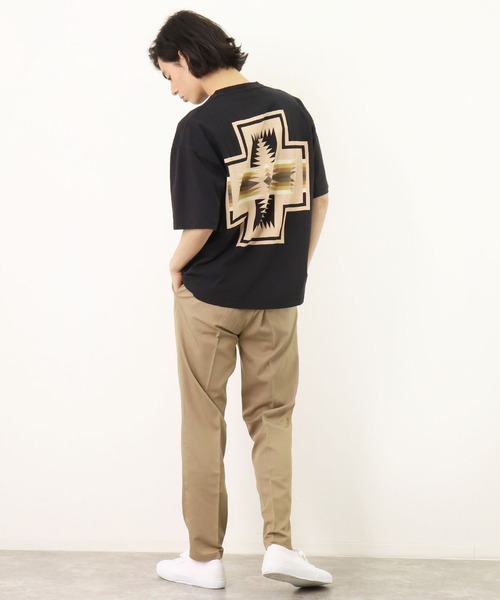 PENDLETON(ペンドルトン)の「【 PENDLETON / ペンドルトン 】 HARDING PRINT T-shirt Tシャツ ハーディング 半袖 MNY(Tシャツ/カットソー・メンズ・グレー/ベージュ/ブラック/グリーン/ホワイト・L/M)」の6枚目の写真