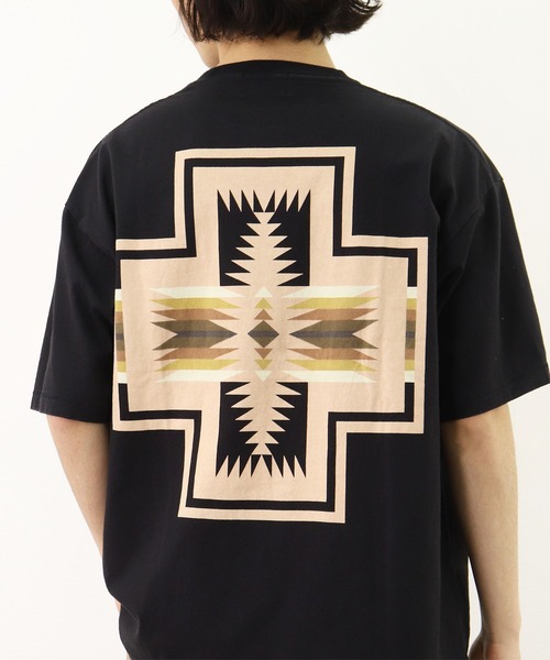 PENDLETON(ペンドルトン)の「【 PENDLETON / ペンドルトン 】 HARDING PRINT T-shirt Tシャツ ハーディング 半袖 MNY(Tシャツ/カットソー・メンズ・グレー/ベージュ/ブラック/グリーン/ホワイト・L/M)」の7枚目の写真