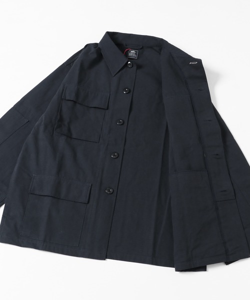 KRIFF MAYER（クリフメイヤー）の「リップストップBDUシャツJK（その他アウター・メンズ・ネイビー/カラフル/ベージュ/その他5/カーキ・MEDIUM/X-LARGE/LARGE）」の10枚目の写真