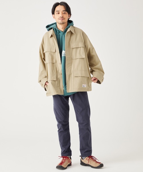 KRIFF MAYER（クリフメイヤー）の「リップストップBDUシャツJK（その他アウター・メンズ・ネイビー/カラフル/ベージュ/その他5/カーキ・MEDIUM/X-LARGE/LARGE）」の16枚目の写真