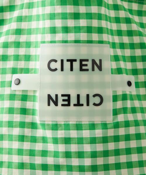 CITEN（シテン）の「＜CITEN（シテン）＞くるくるパッチンチェック トートバッグ（トートバッグ・レディース・イエロー/ブラック/ケリー・FREE）」の5枚目の写真