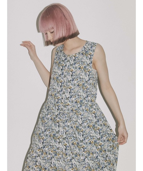 merry jenny（メリージェニー）の「flowerテイアードワンピース（ワンピース・レディース・ピンク/ブルー・FREE）」の11枚目の写真