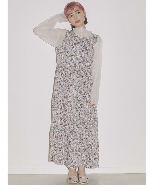 merry jenny（メリージェニー）の「flowerテイアードワンピース（ワンピース・レディース・ピンク/ブルー・FREE）」の13枚目の写真