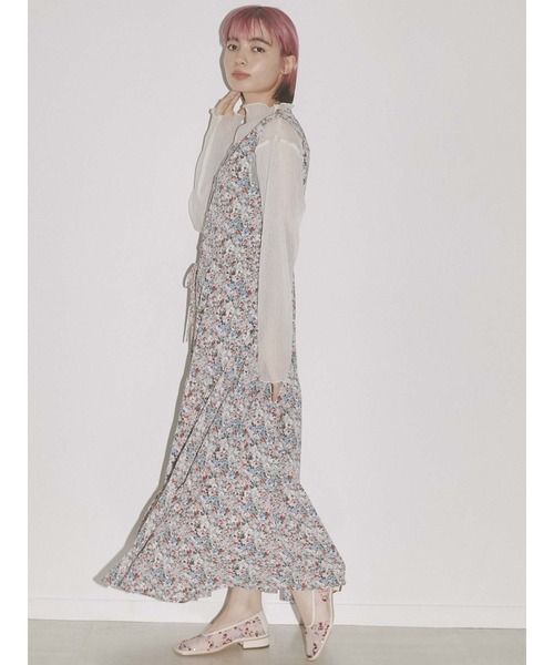 merry jenny（メリージェニー）の「flowerテイアードワンピース（ワンピース・レディース・ピンク/ブルー・FREE）」の15枚目の写真