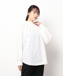 reca | シャーリングハイネック袖ボリュームブラウス(シャツ/ブラウス)
