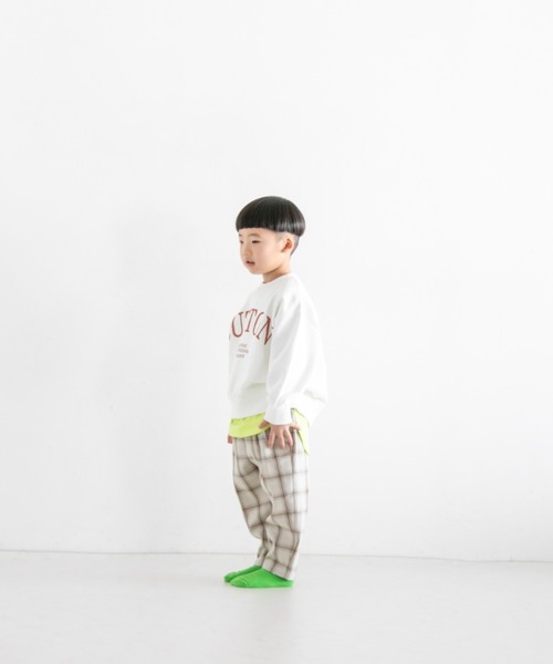 LOWRYS FARM（ローリーズファーム）の「ラナテックテーパードパンツ　257841（その他パンツ・キッズ・ブラウン/アイボリー/ベージュ系その他/グリーン系その他・110cm/120cm/130cm/140cm/150cm）」の18枚目の写真