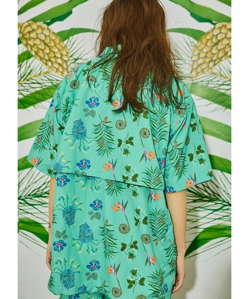 AlexanderLeeChang（アレキサンダーリーチャン）の「SO PLANTS SHIRTS AC-022201（シャツ/ブラウス・メンズ・ミント/ブラック/ブラウン・2/3）」の6枚目の写真