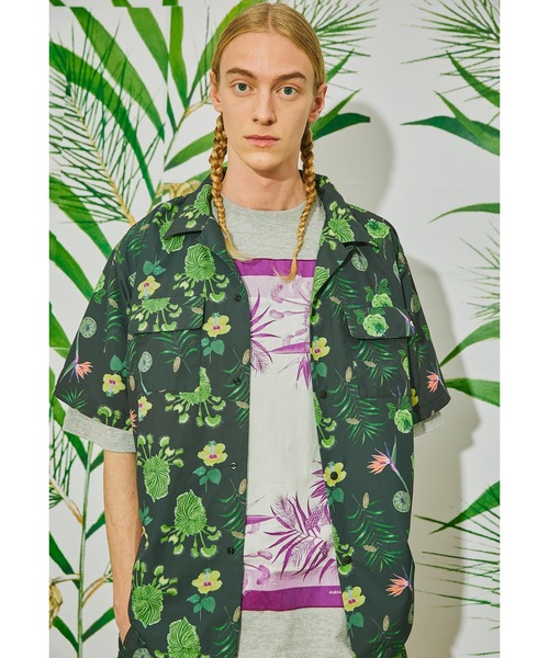 AlexanderLeeChang（アレキサンダーリーチャン）の「SO PLANTS SHIRTS AC-022201（シャツ/ブラウス・メンズ・ミント/ブラック/ブラウン・2/3）」の20枚目の写真