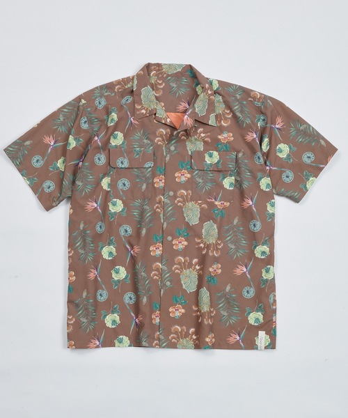 AlexanderLeeChang（アレキサンダーリーチャン）の「SO PLANTS SHIRTS AC-022201（シャツ/ブラウス・メンズ・ミント/ブラック/ブラウン・2/3）」の9枚目の写真