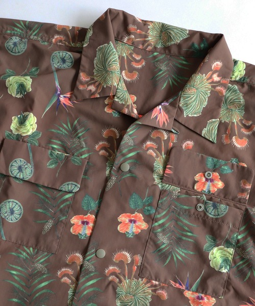 AlexanderLeeChang（アレキサンダーリーチャン）の「SO PLANTS SHIRTS AC-022201（シャツ/ブラウス・メンズ・ミント/ブラック/ブラウン・2/3）」の10枚目の写真