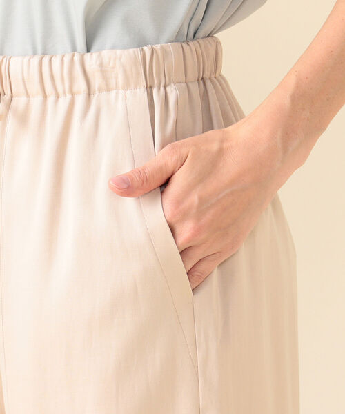 Demi-Luxe BEAMS（デミルクス ビームス）の「Demi-Luxe BEAMS / フィブリル ベイカーパンツ（その他パンツ・レディース・ブラック/ピンクベージュ・38/36/34）」の19枚目の写真