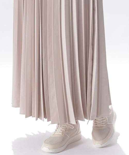 niko and...（ニコアンド）の「洗えるプリーツキープスカート（スカート・レディース・ホワイト/ライトグレー/オレンジ/ブルー/グリーン・MEDIUM/LARGE）」の15枚目の写真