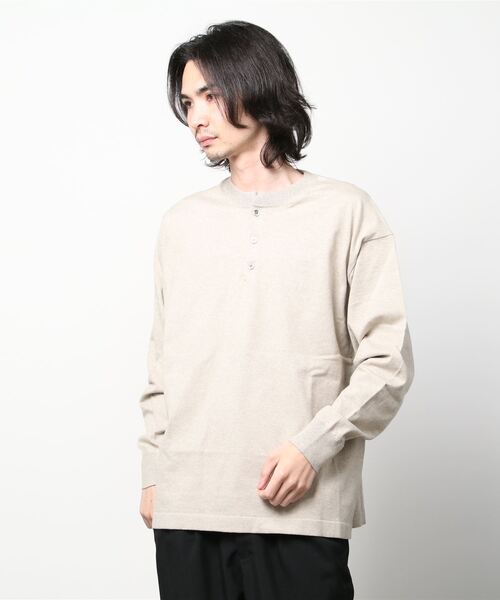 crepuscule（クレプスキュール）の「crepuscule Henry Neck L/S (2201 