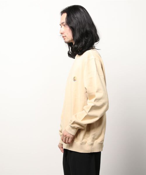 Nudie Jeans（ヌーディージーンズ）の「Lasse Sunset スウェット（スウェット・メンズ・レッド・MEDIUM/X-SMALL/LARGE/SMALL）」の2枚目の写真