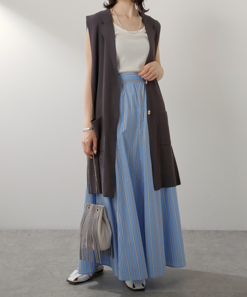 PAPILLONNER（パピヨネ）の「フリンジ2WAYショルダー/PAPILLONNER/パピヨネ（ショルダーバッグ・レディース・ベージュ/グレー・FREE）」の19枚目の写真