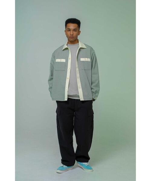 MONKEY TIME(モンキータイム)の「<monkey time> LT/BDG WIDE CAGO EASY/カーゴパンツ(カーゴパンツ・メンズ・グレー/ブラック・L/M/S)」の6枚目の写真