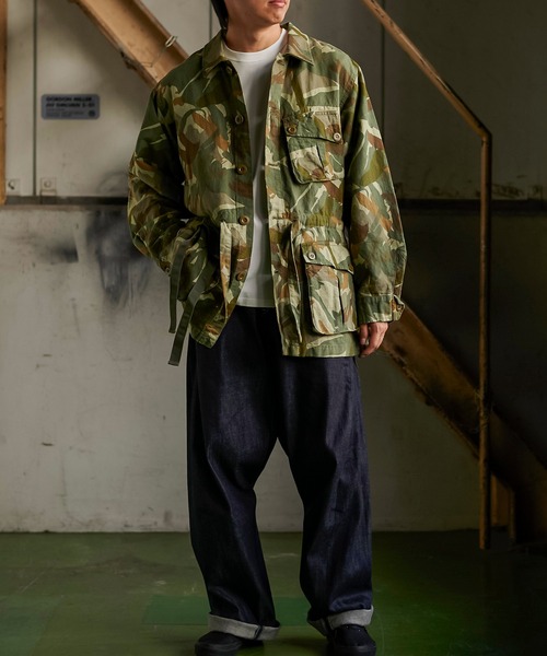 Nigel Cabourn JK-59ブッシュジャケットカモ 80441380040