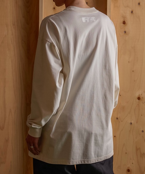 Jack Miller(ジャックミラー)の「Jack Miller ロングスリーブ ルーズフィットTシャツ 006(Tシャツ/カットソー・メンズ・モスグリーン/ブラック/キナリ/ホワイト・M/L)」の22枚目の写真