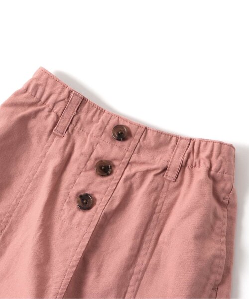 Seraph（セラフ）の「台形スカートパンツ ショート丈（その他パンツ・キッズ・ベージュ/ピンク/ミント・90/100/110/120/80/130/140）」の9枚目の写真