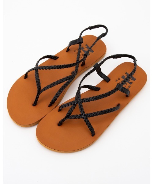 BILLABONG(ビラボン)の「【直営店限定】BILLABONG レディース CROSSING BY サンダル 【2022年春夏モデル】/ビラボンサンダル(サンダル・レディース・ブラウン/ブラック/ホワイト・23cm/24cm)」の3枚目の写真