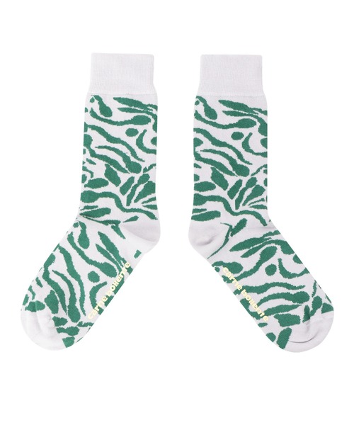 bonjour records（ボンジュールレコーズ）の「【CARNE BOLLENTE】ON YOUR FEET SOCKS（ソックス/靴下・メンズ・ブルー/グリーン・SMALL/LARGE）」の2枚目の写真